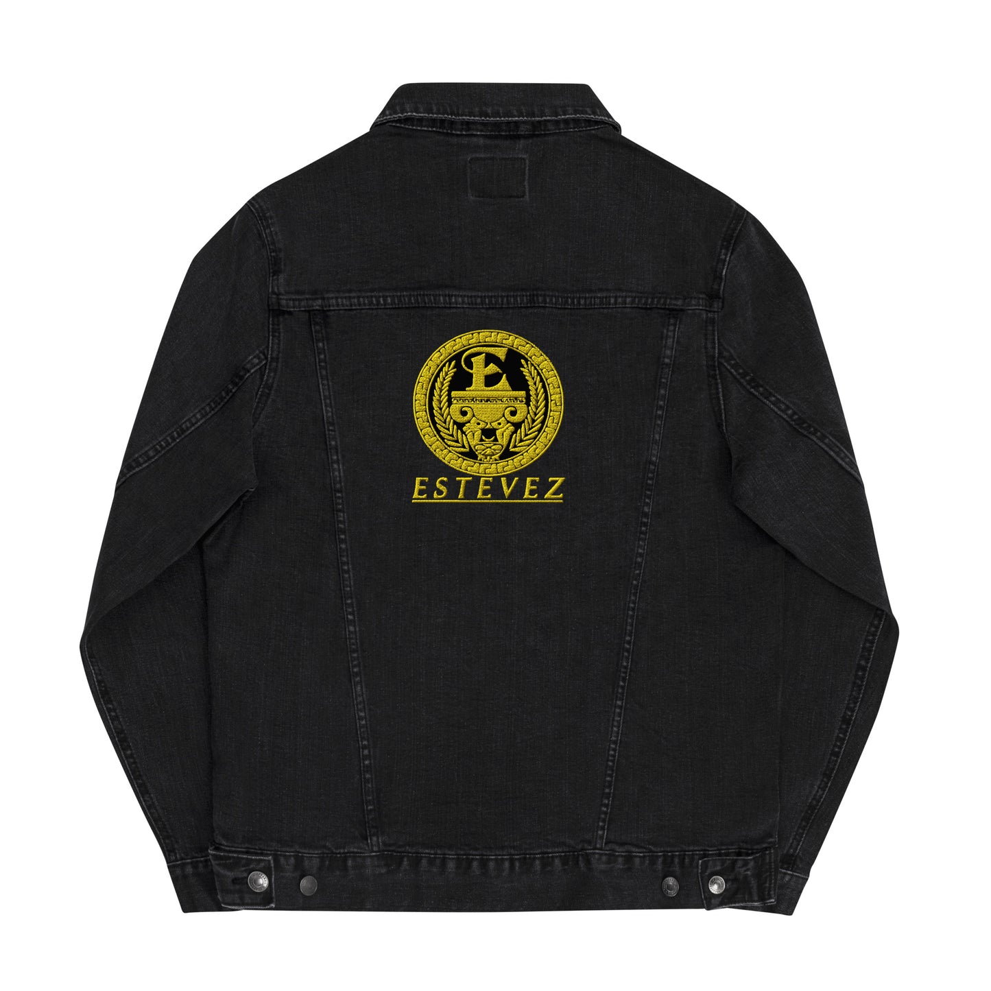Chaqueta vaquera Estevez con logo bordado
