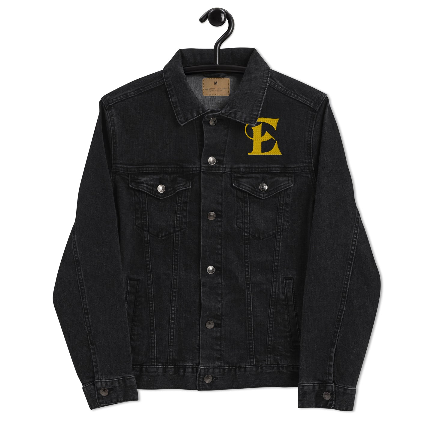 Estevez Embroidery Logo Denim Jacket