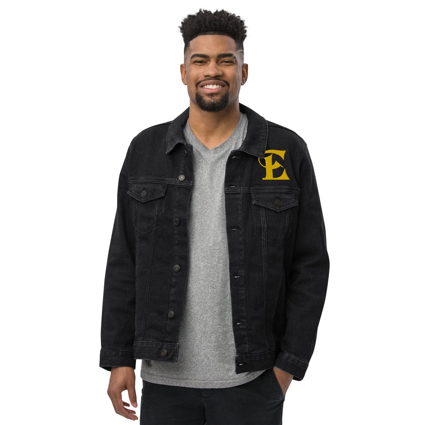 Chaqueta vaquera Estevez con logo bordado