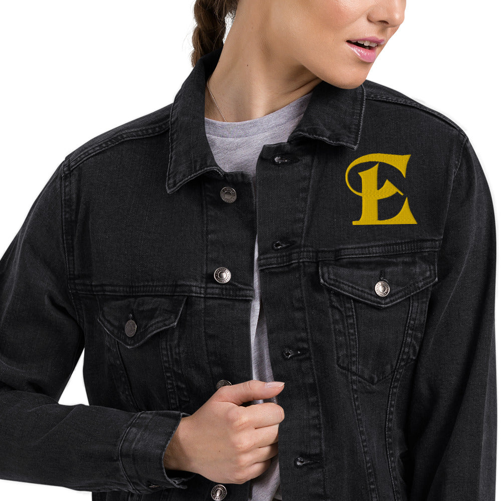 Estevez Embroidery Logo Denim Jacket