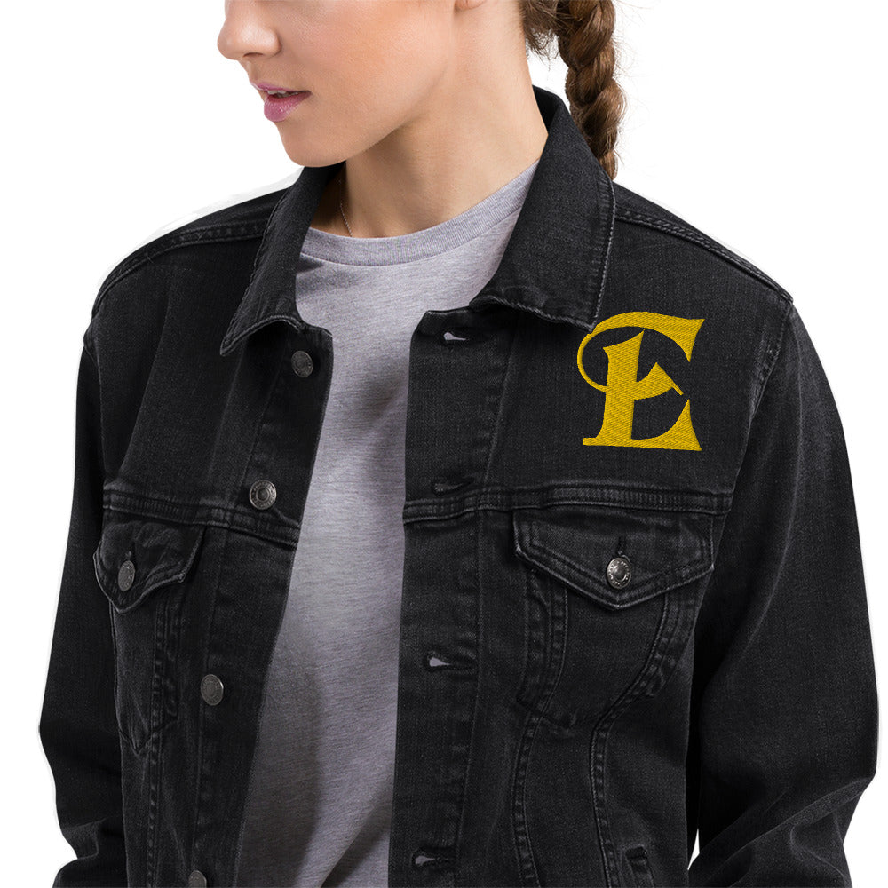 Estevez Embroidery Logo Denim Jacket