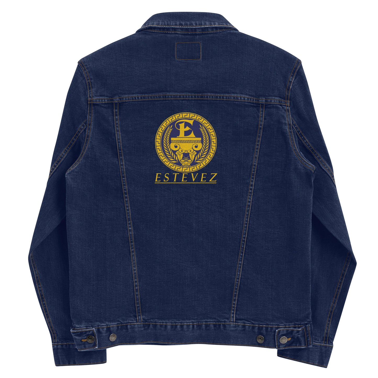 Estevez Embroidery Logo Denim Jacket