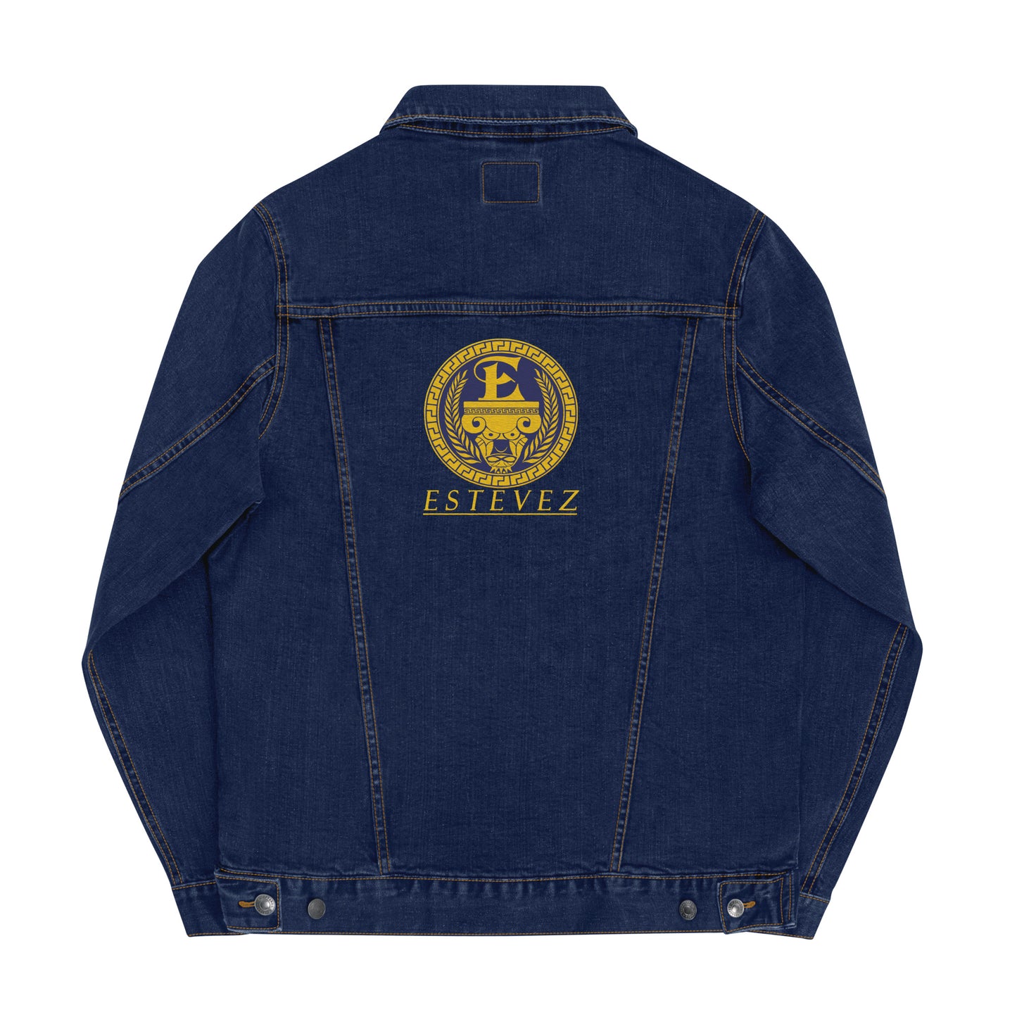 Estevez Embroidery Logo Denim Jacket