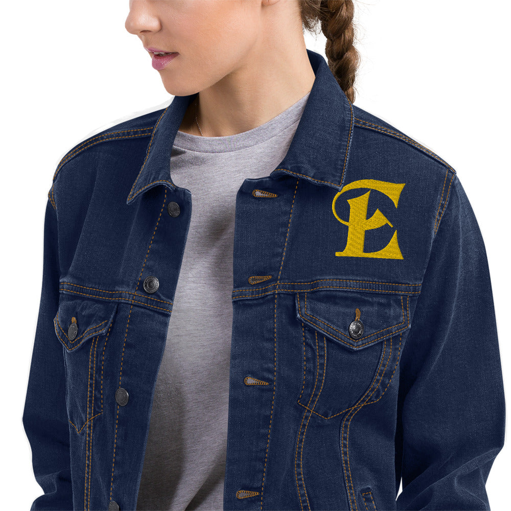 Estevez Embroidery Logo Denim Jacket
