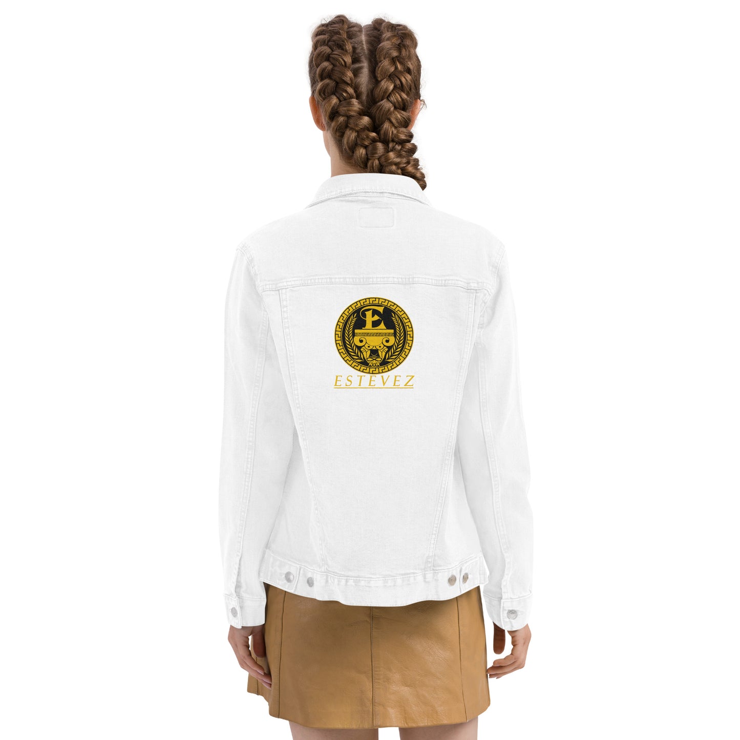 Chaqueta vaquera Estevez con logo bordado