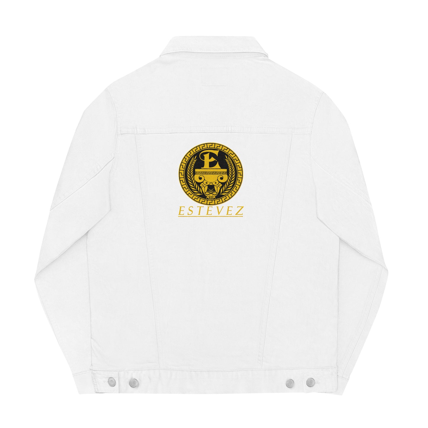 Chaqueta vaquera Estevez con logo bordado