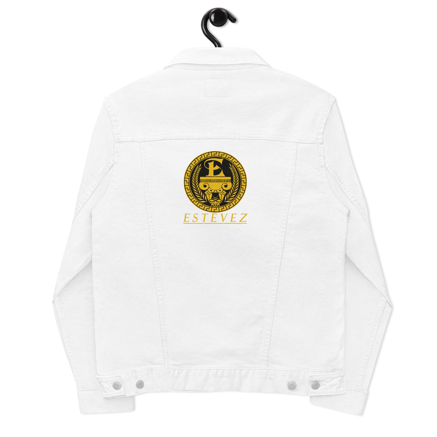 Chaqueta vaquera Estevez con logo bordado