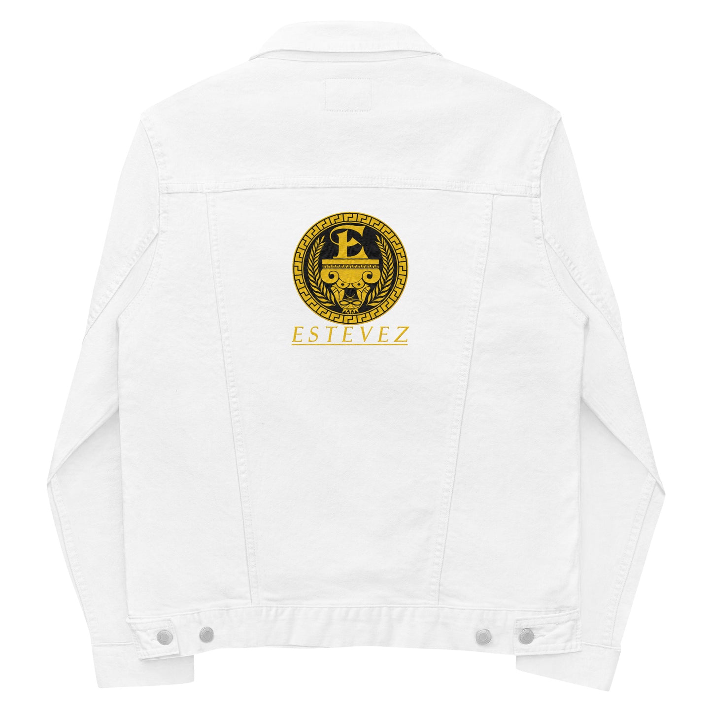 Chaqueta vaquera Estevez con logo bordado