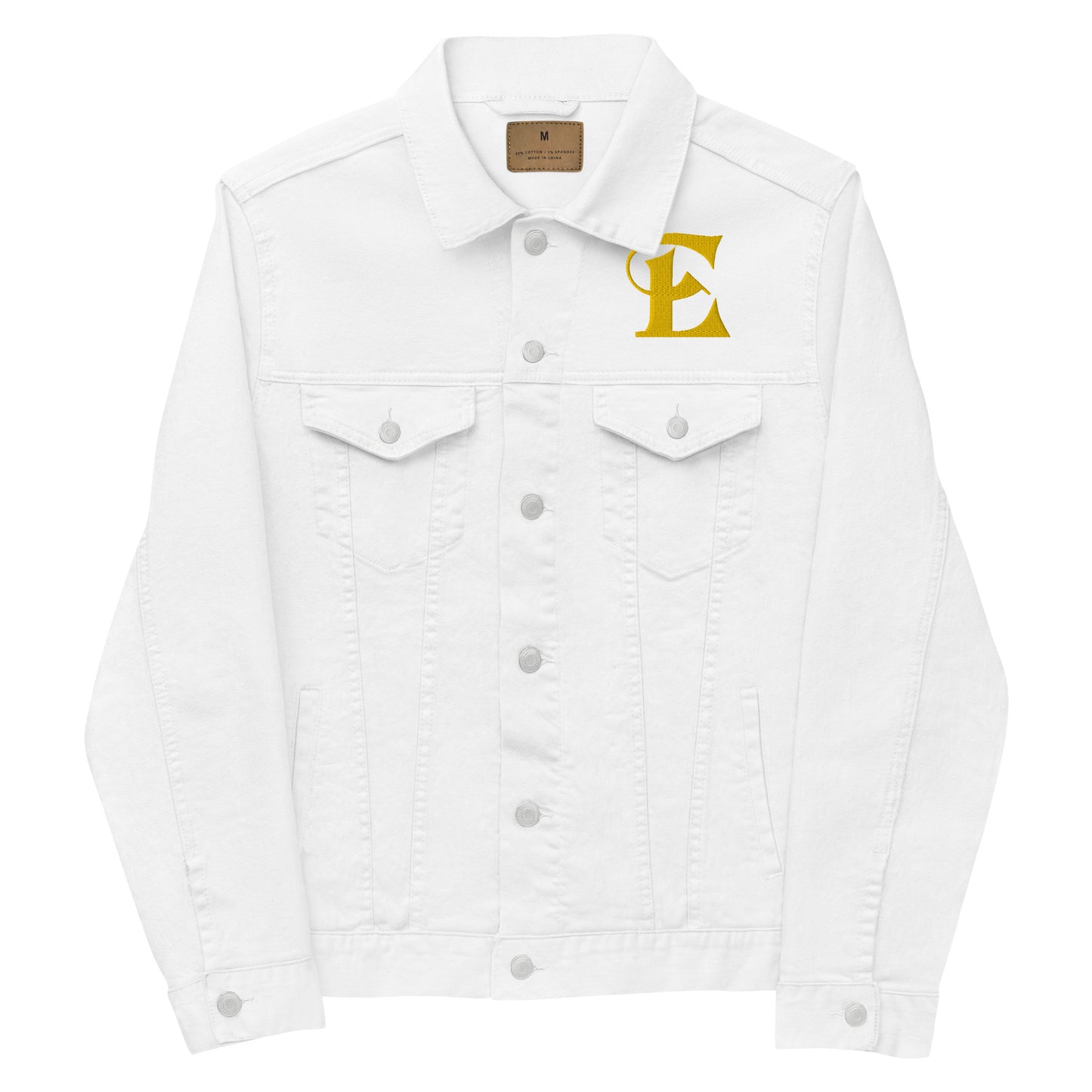 Chaqueta vaquera Estevez con logo bordado