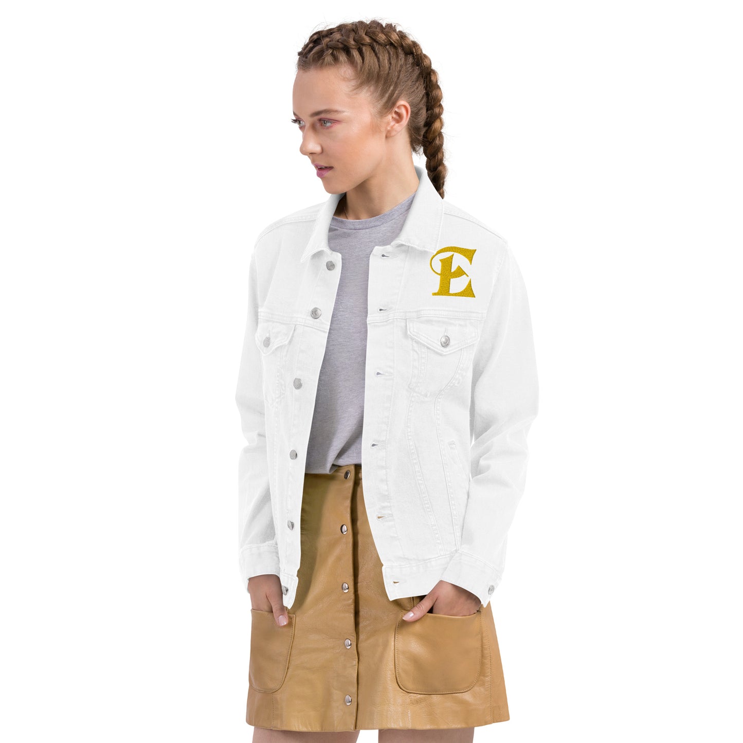 Chaqueta vaquera Estevez con logo bordado