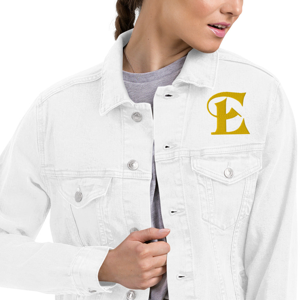 Chaqueta vaquera Estevez con logo bordado