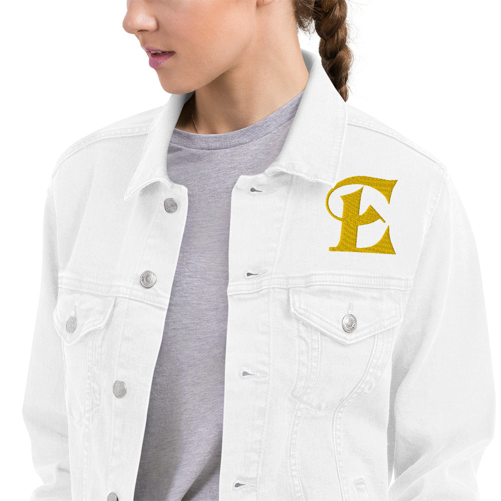 Chaqueta vaquera Estevez con logo bordado