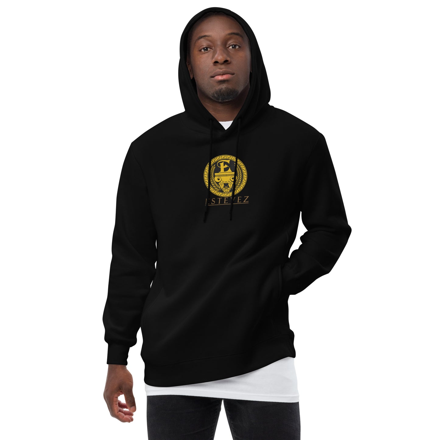 Sudadera con capucha y logo bordado Estevez