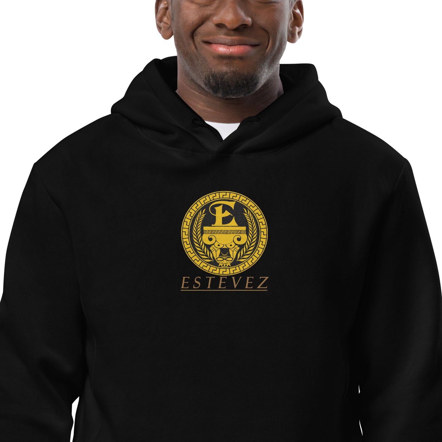 Sudadera con capucha y logo bordado Estevez