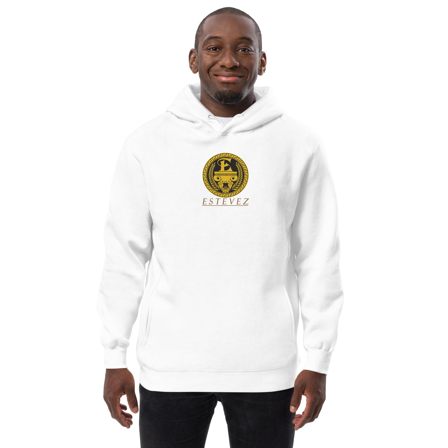 Sudadera con capucha y logo bordado Estevez