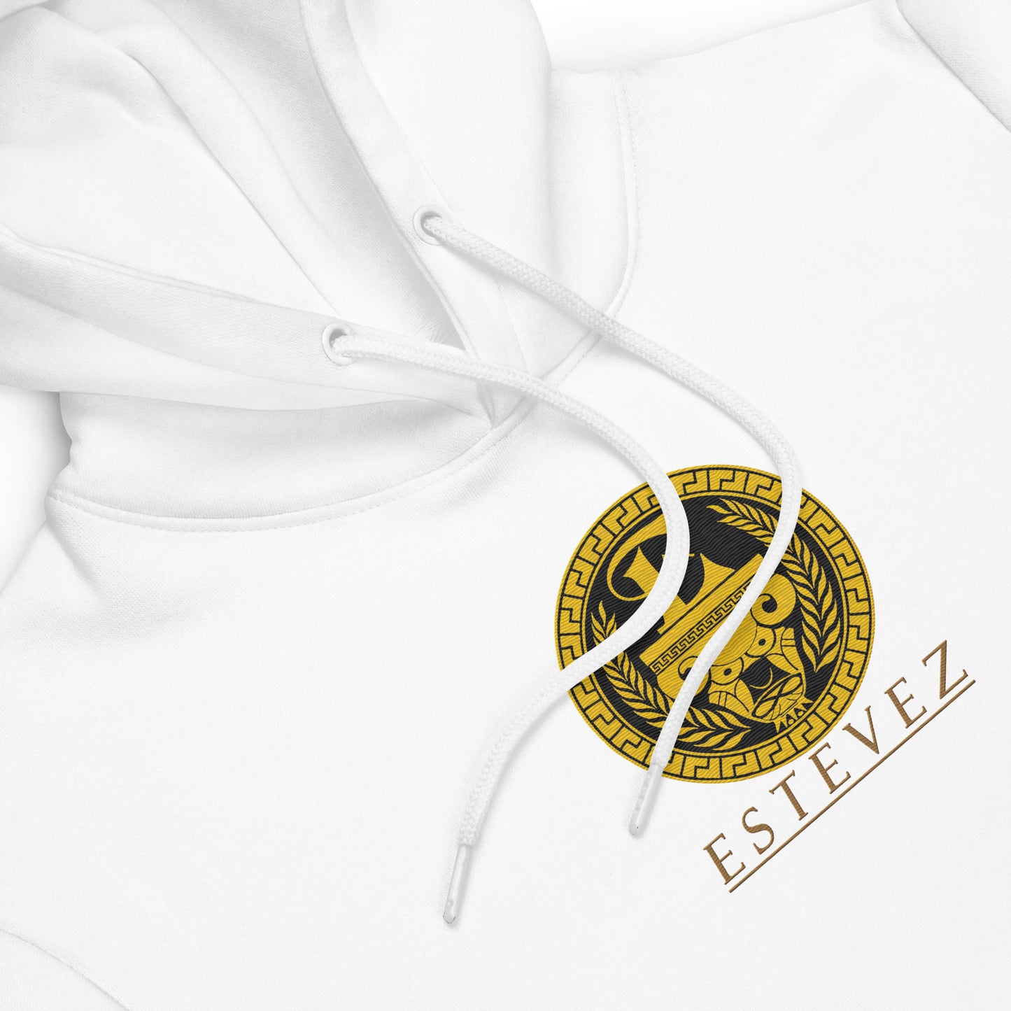 Sudadera con capucha y logo bordado Estevez
