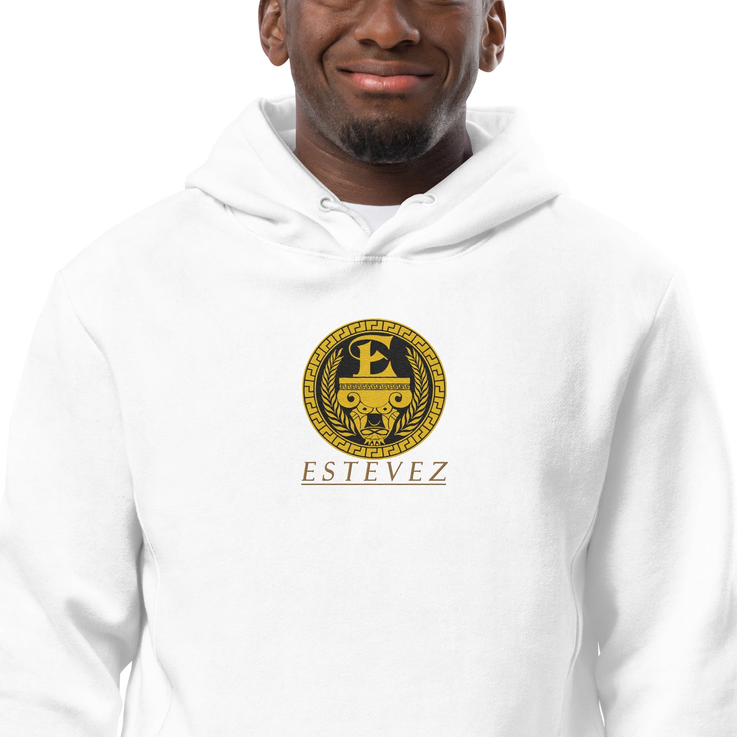 Sudadera con capucha y logo bordado Estevez