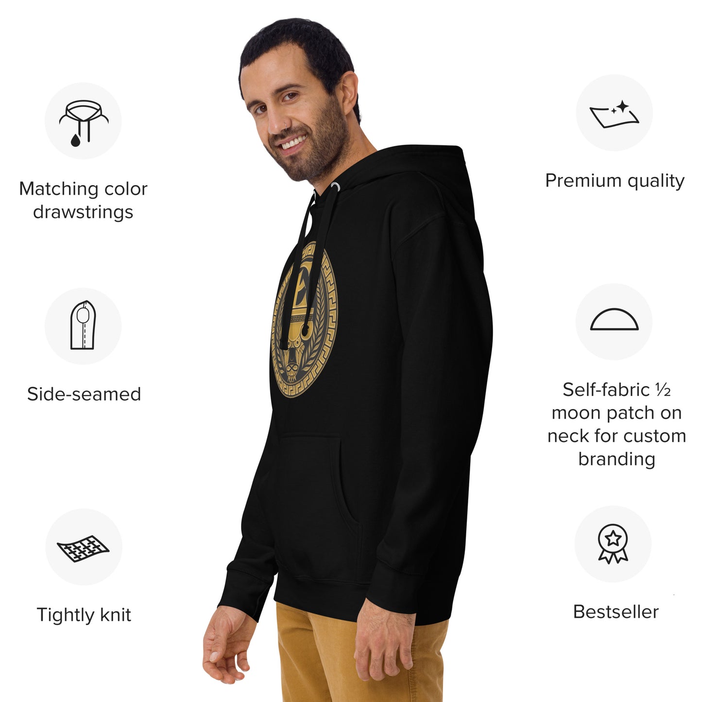 Sudadera con capucha y logo clásico Estevez