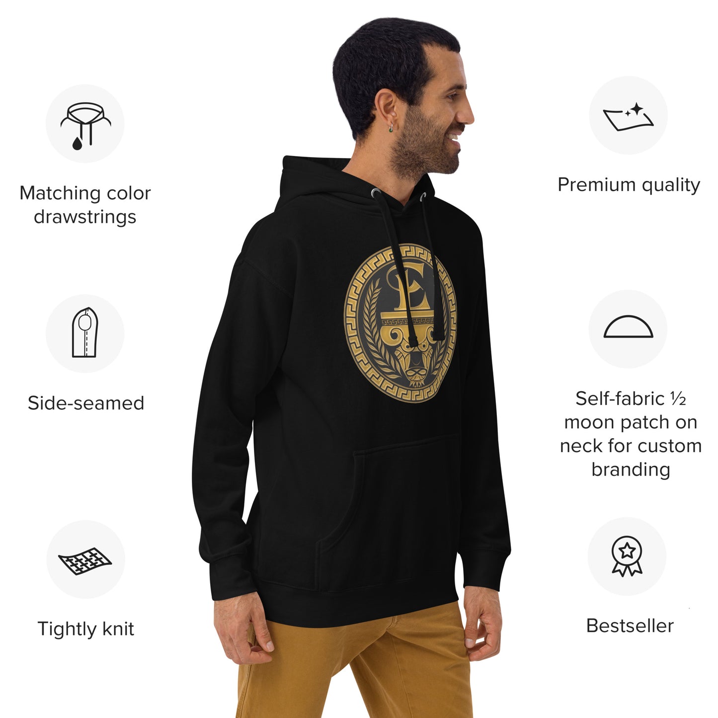 Sudadera con capucha y logo clásico Estevez
