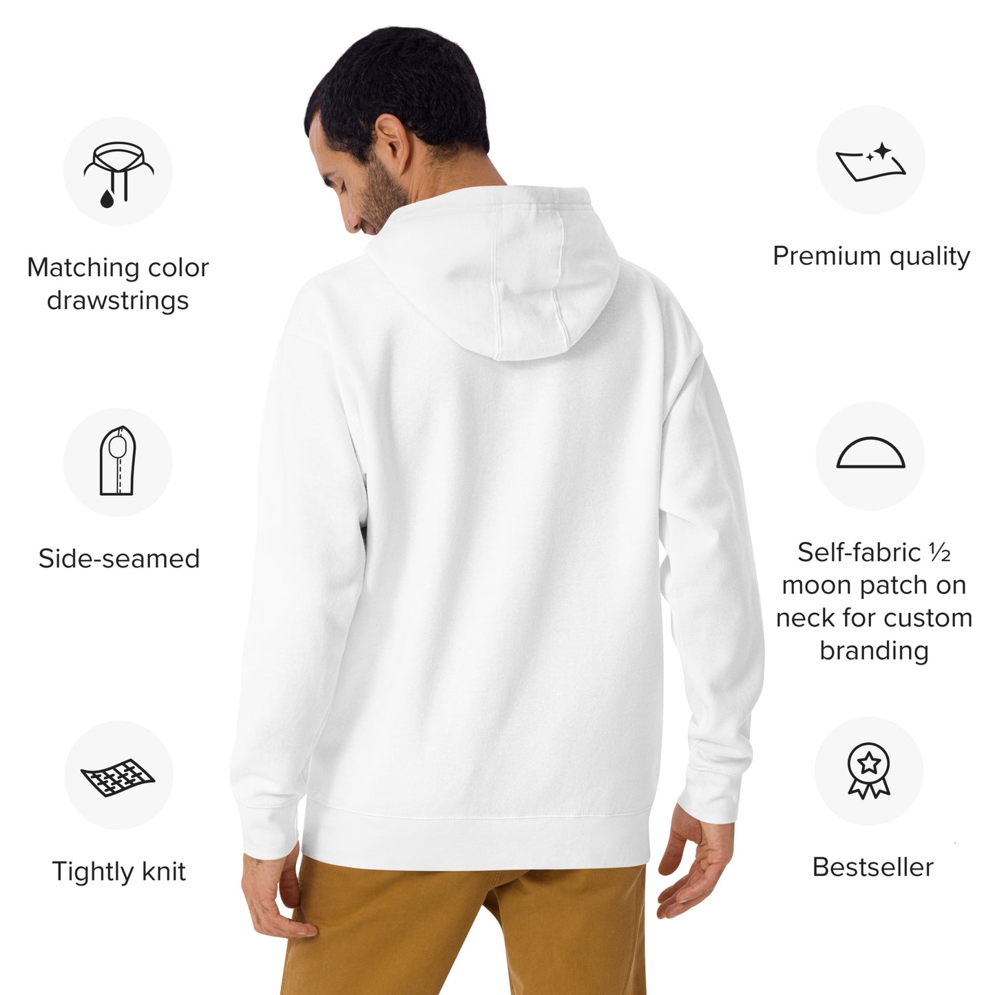 Sudadera con capucha y logo clásico Estevez