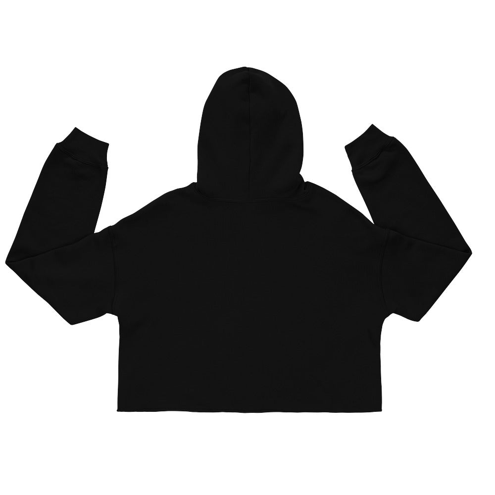 Estevez Embroidery Logo Crop Hoodie
