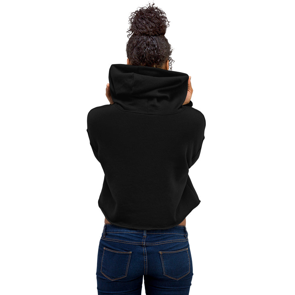 Estevez Embroidery Logo Crop Hoodie