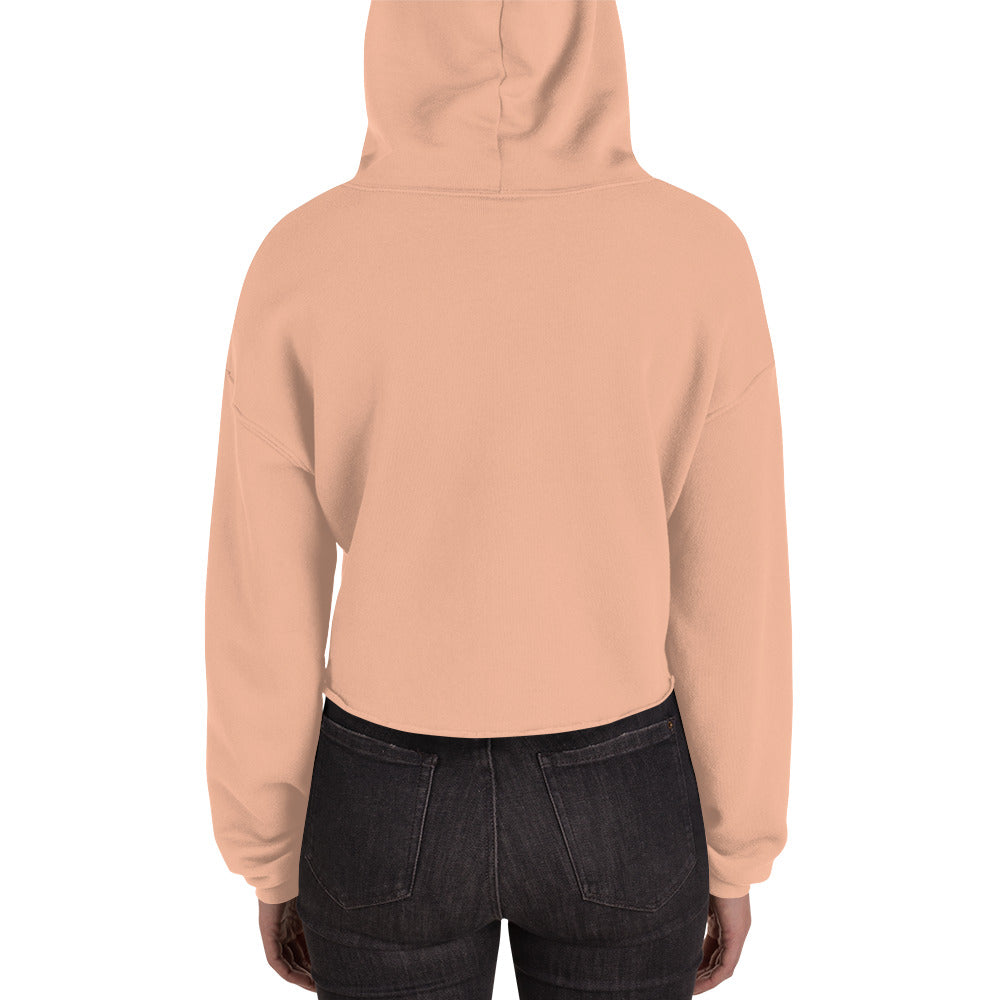 Sudadera corta con logo bordado de Estevez