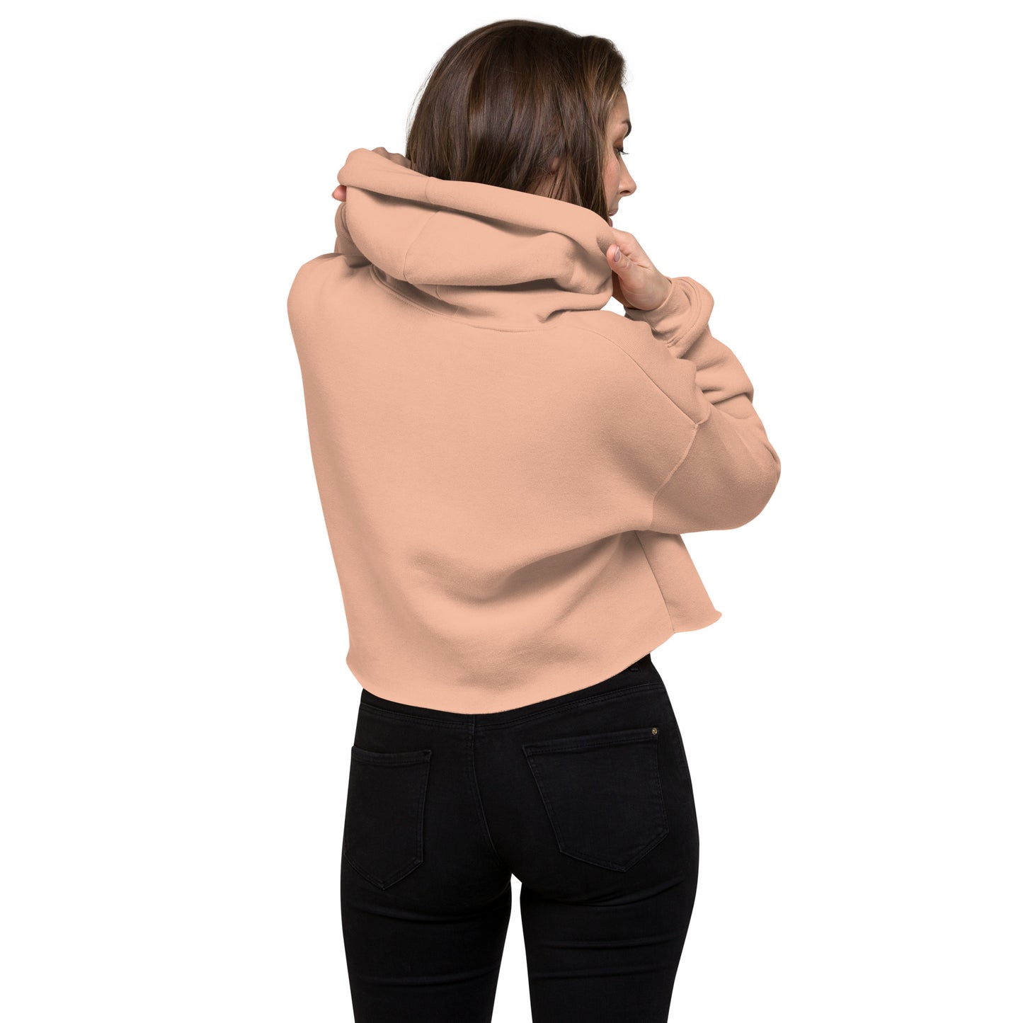 Sudadera corta con logo bordado de Estevez