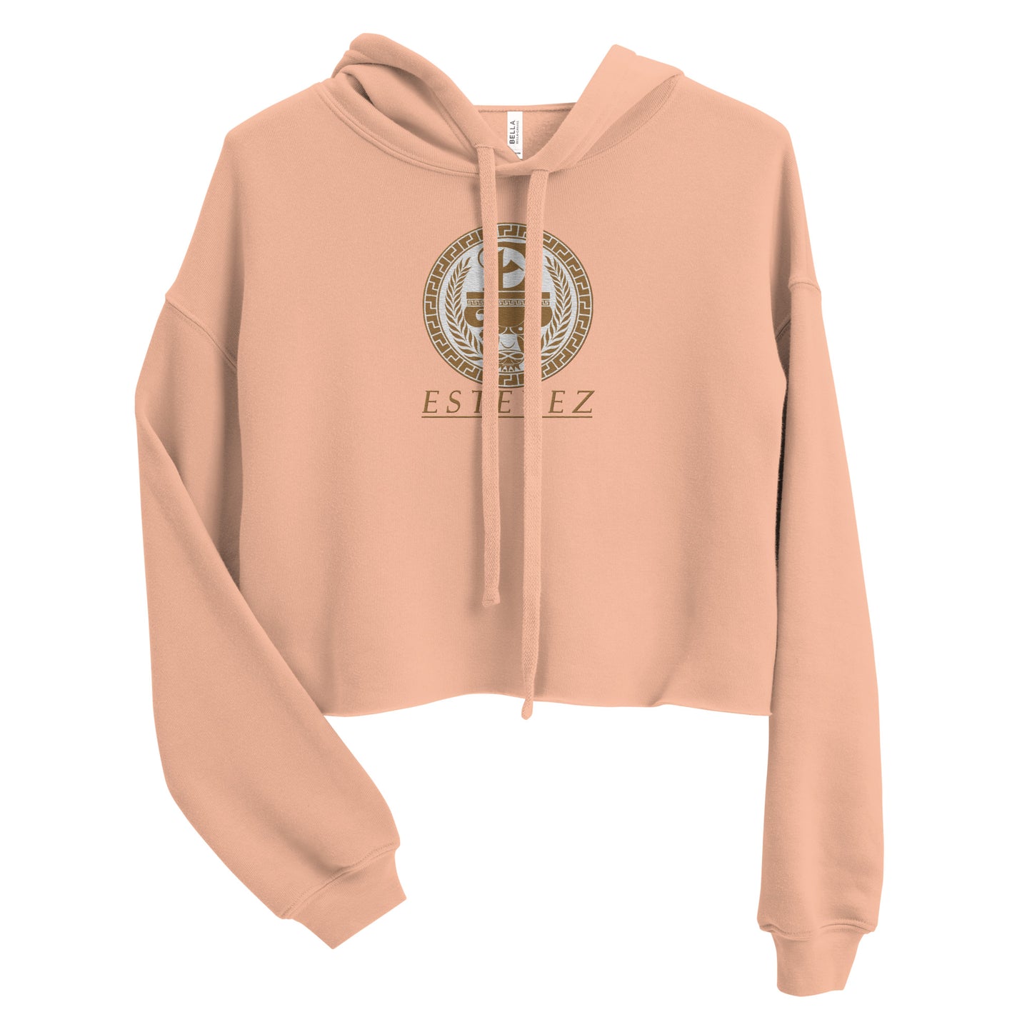 Sudadera corta con logo bordado de Estevez