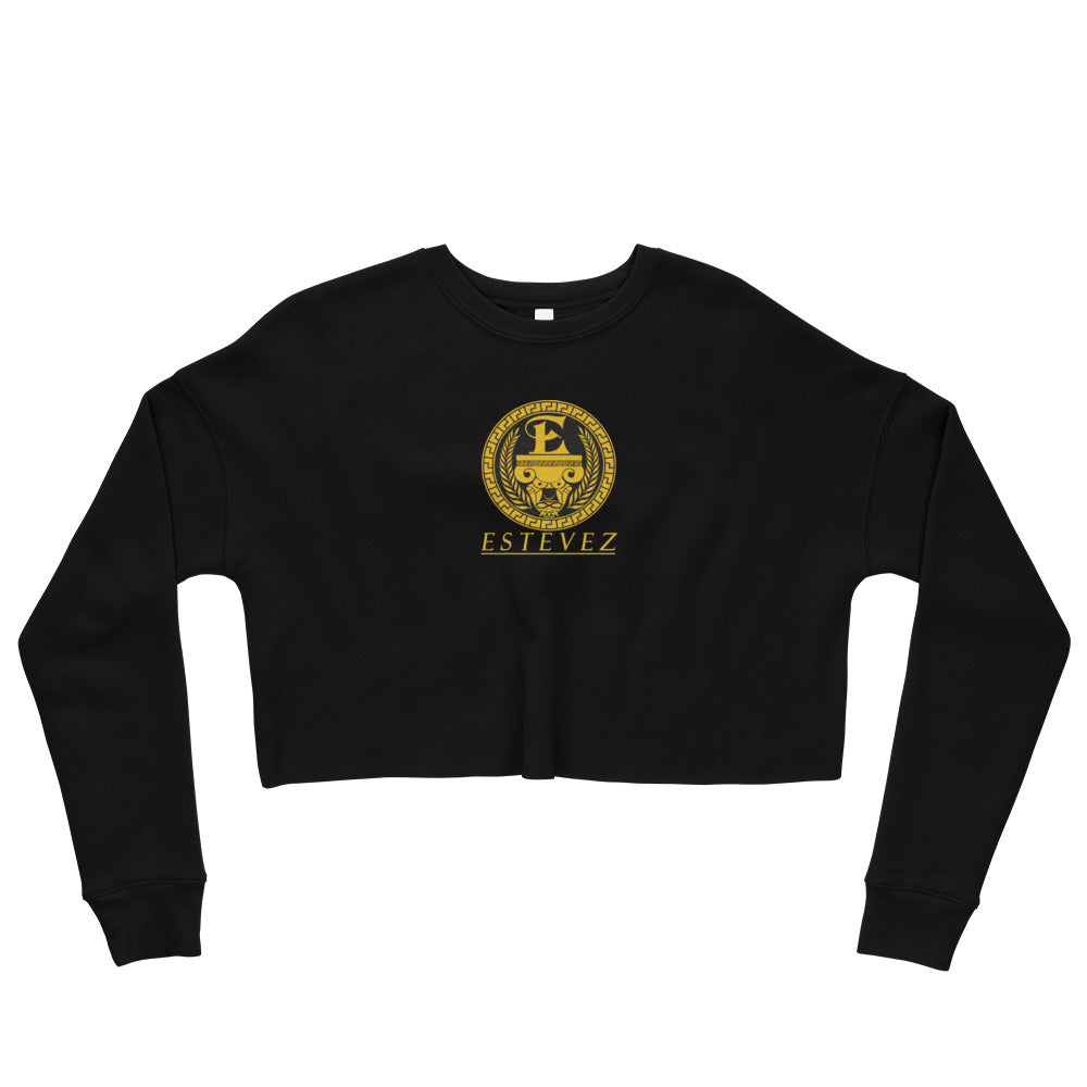 Estevez Embroidery Logo Crop Sweatshirt