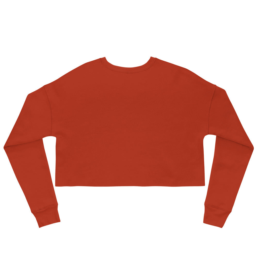Estevez Embroidery Logo Crop Sweatshirt