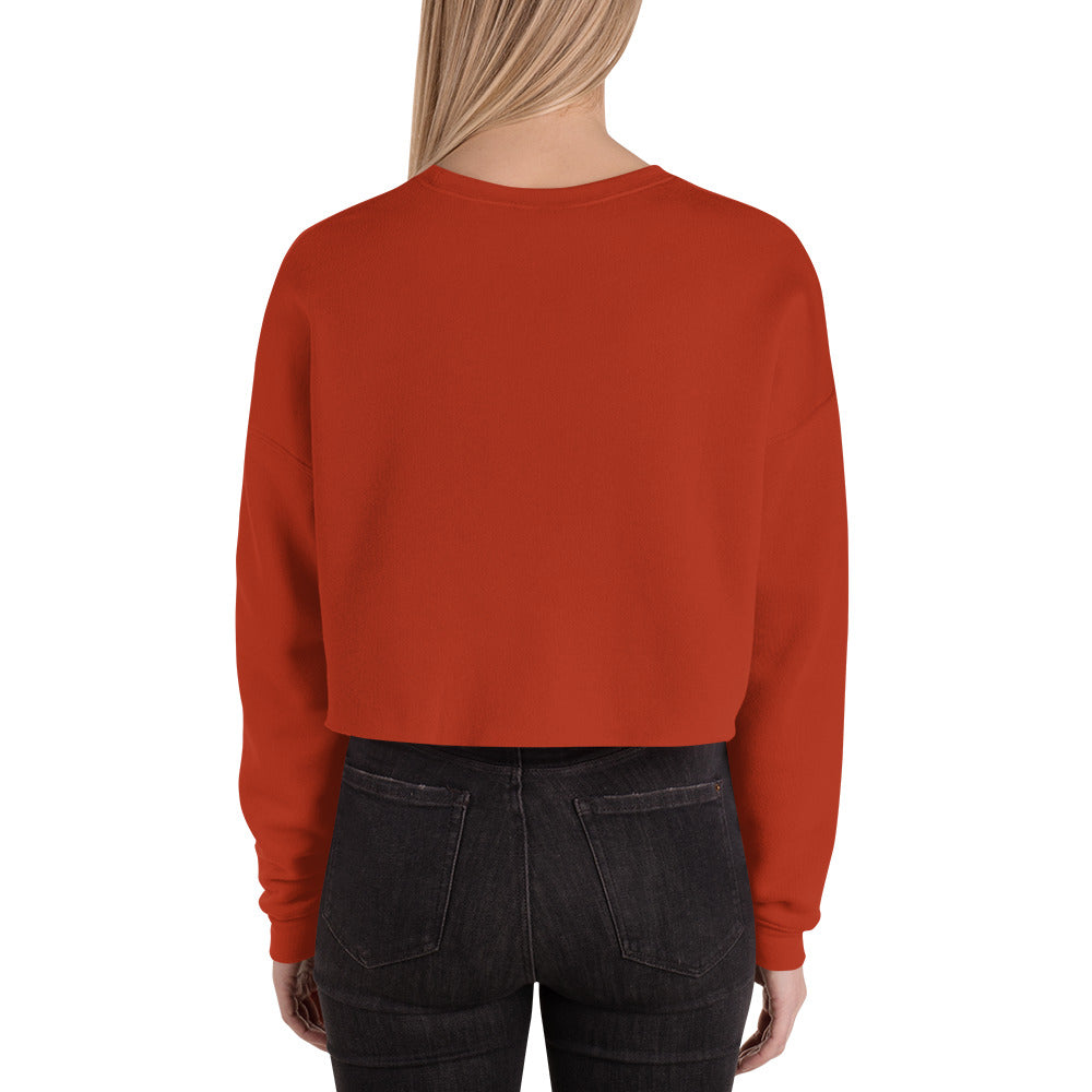 Estevez Embroidery Logo Crop Sweatshirt