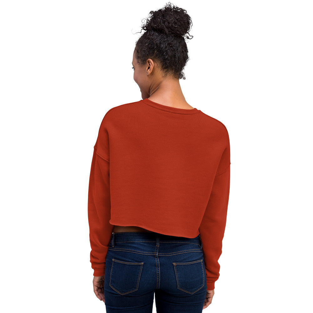Estevez Embroidery Logo Crop Sweatshirt