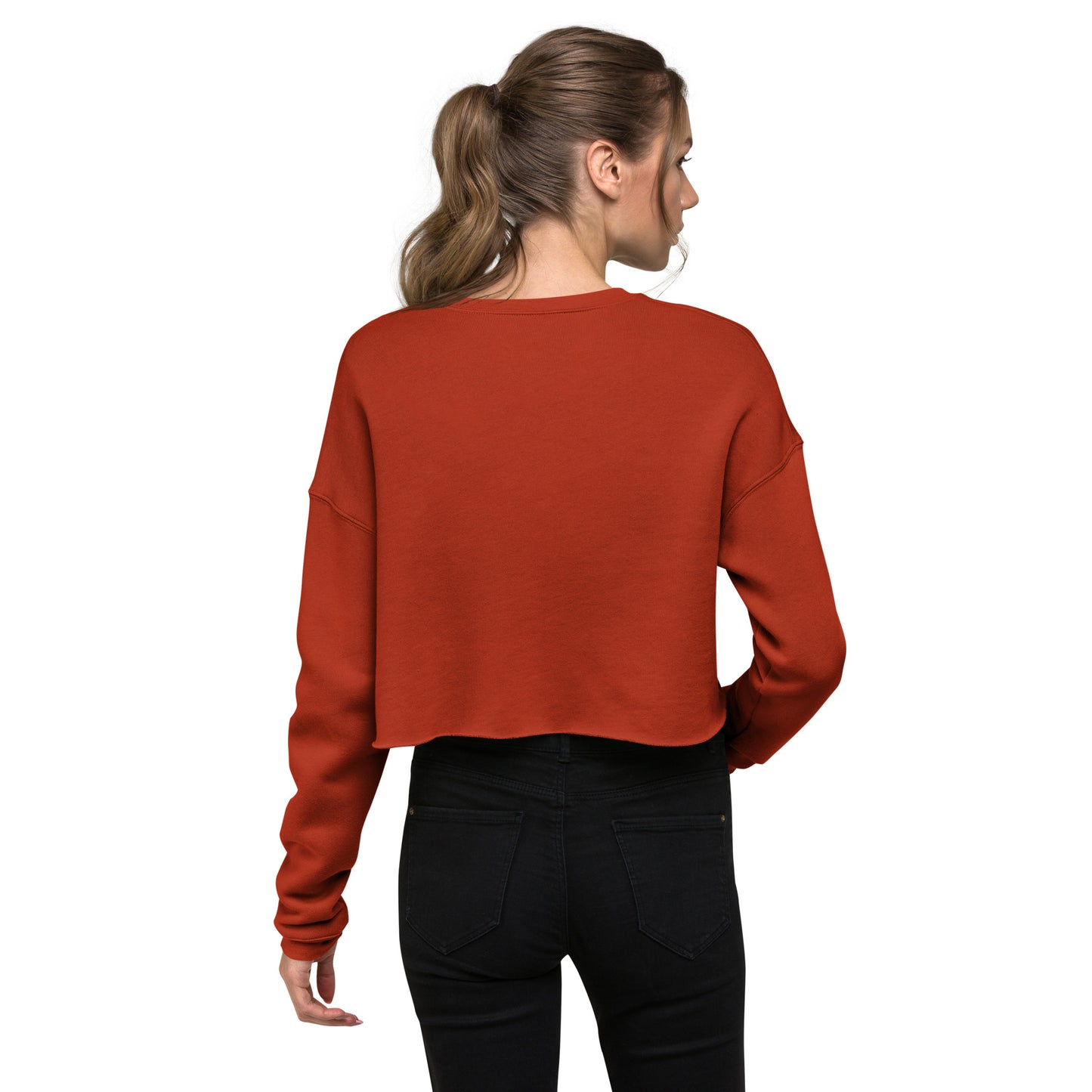 Estevez Embroidery Logo Crop Sweatshirt