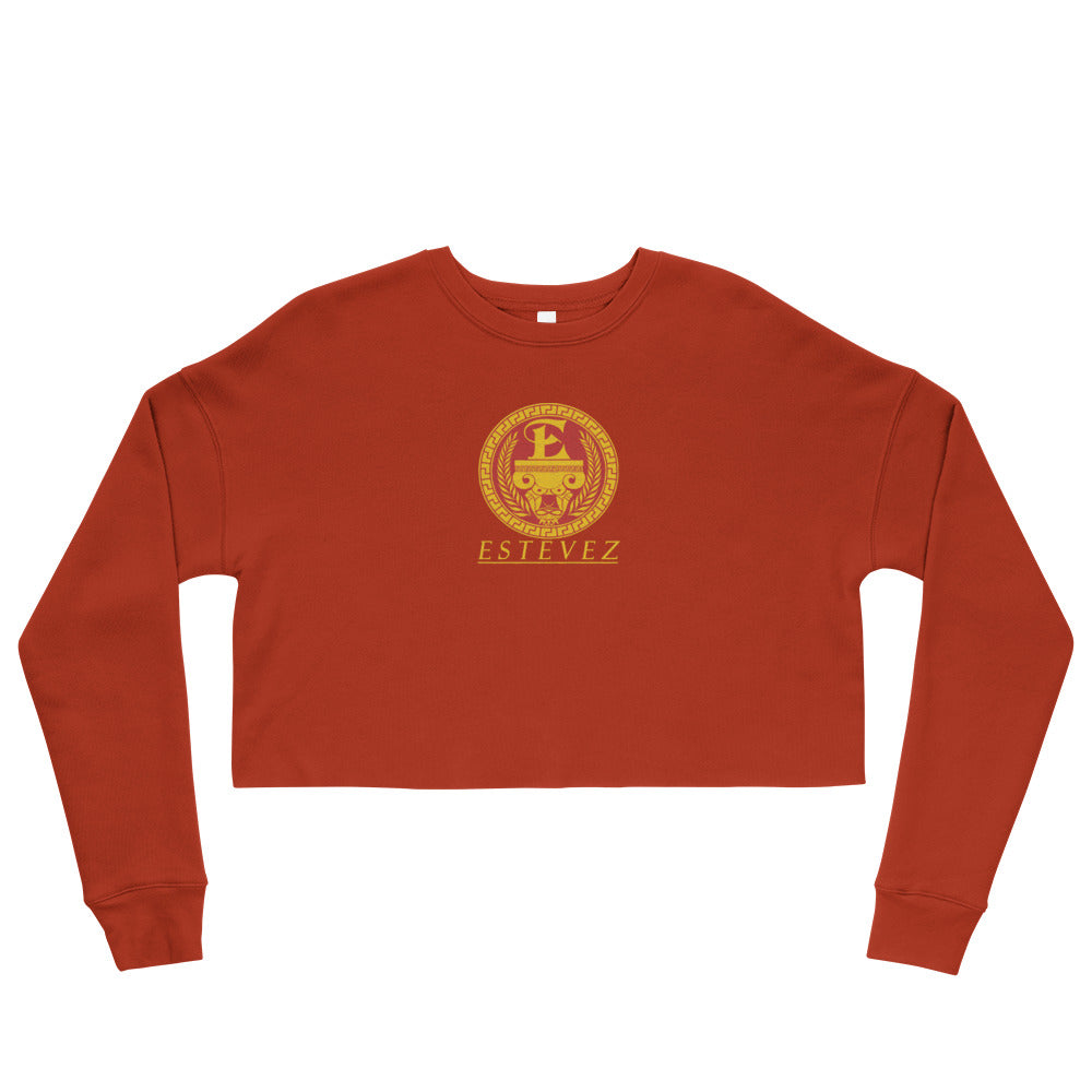 Estevez Embroidery Logo Crop Sweatshirt