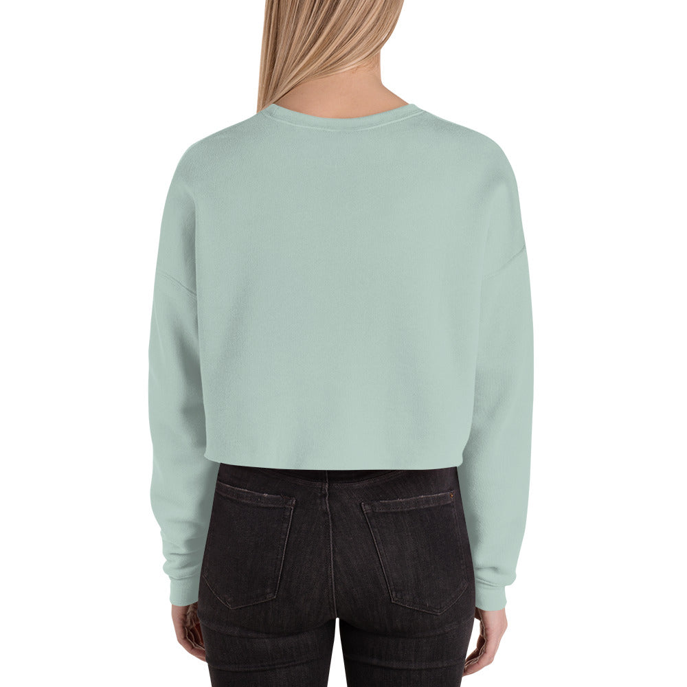 Estevez Embroidery Logo Crop Sweatshirt