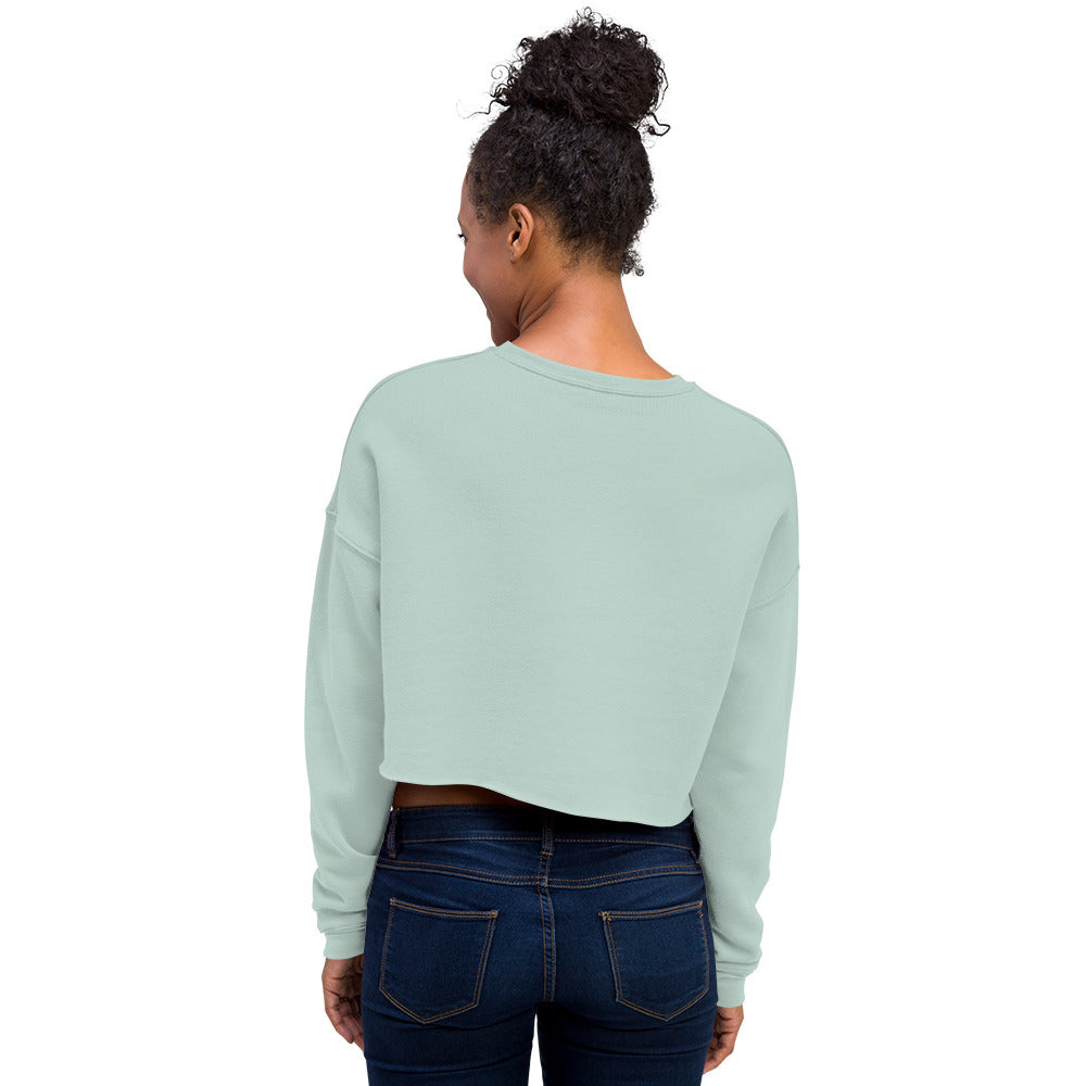 Estevez Embroidery Logo Crop Sweatshirt