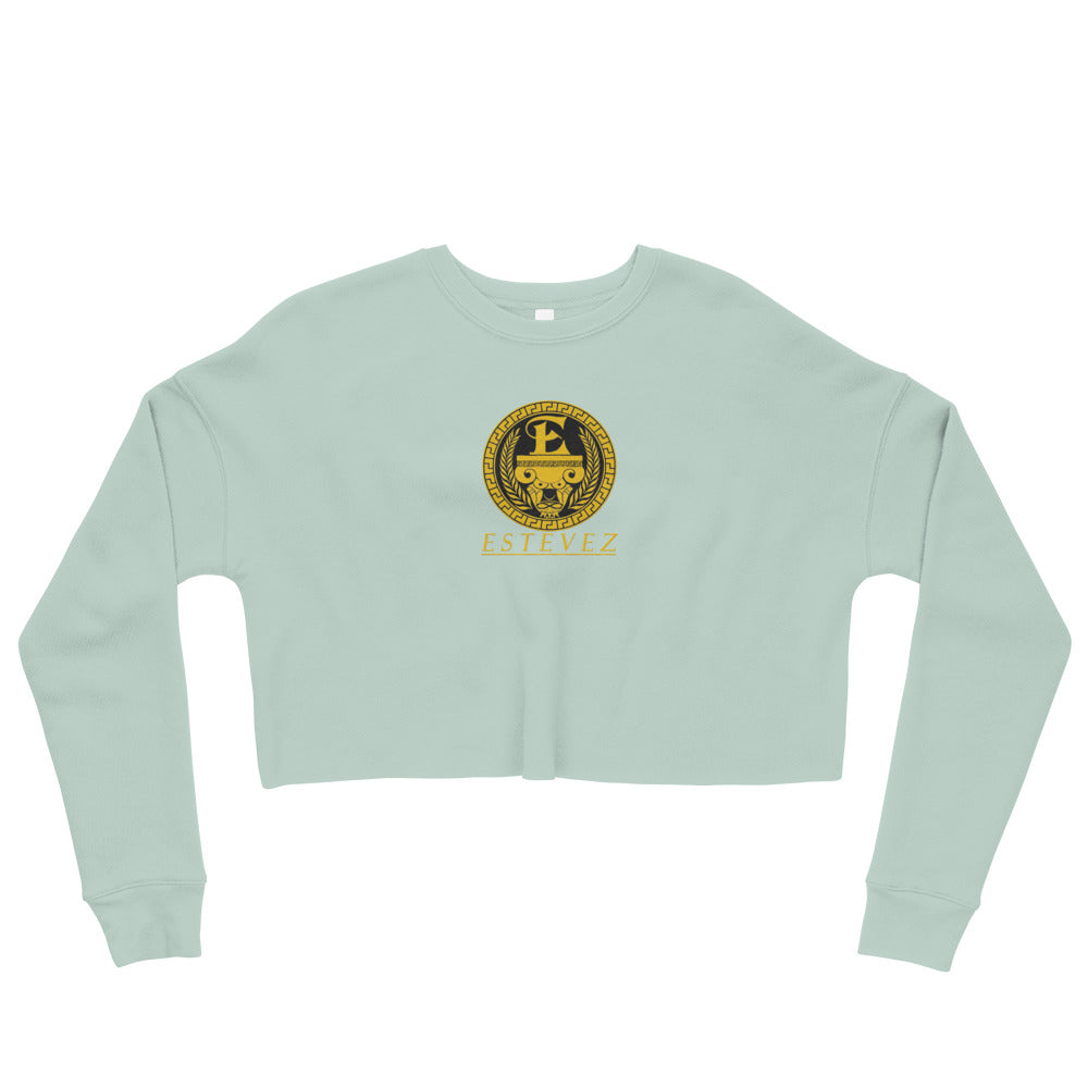 Estevez Embroidery Logo Crop Sweatshirt