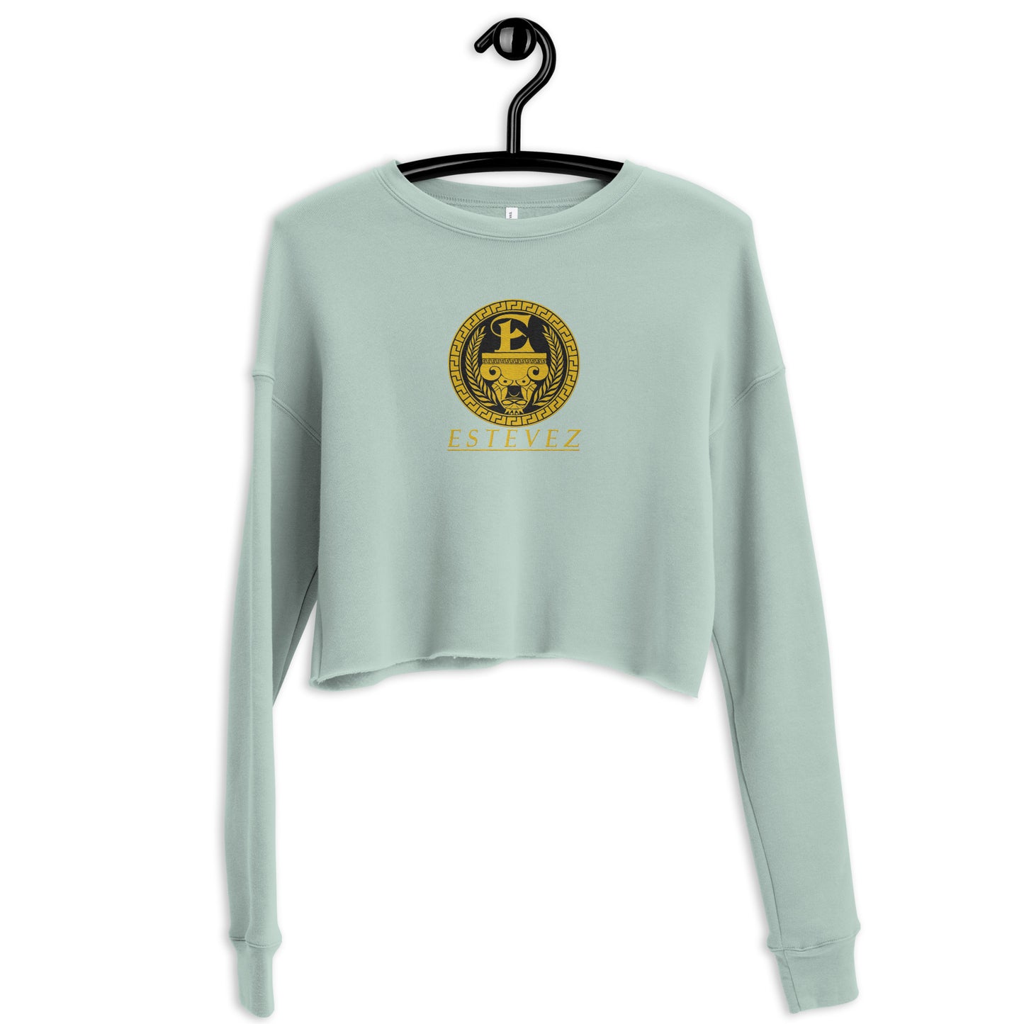Estevez Embroidery Logo Crop Sweatshirt