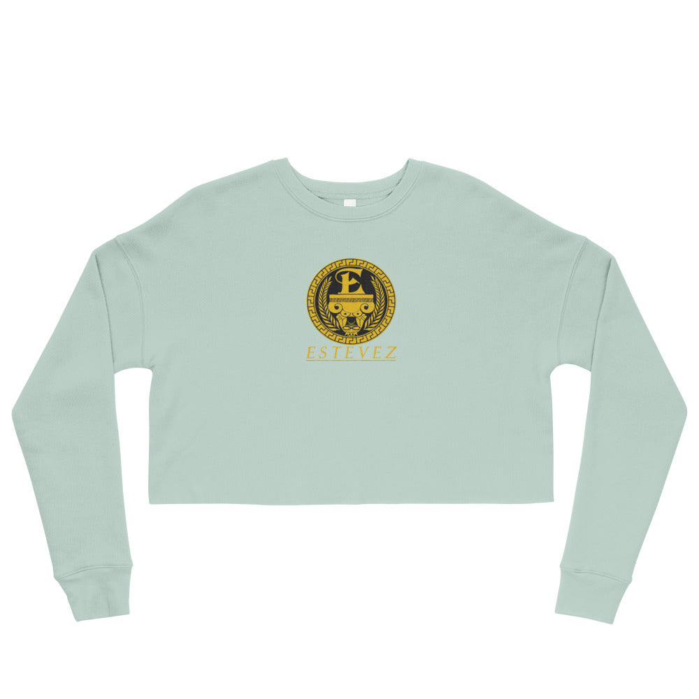 Estevez Embroidery Logo Crop Sweatshirt