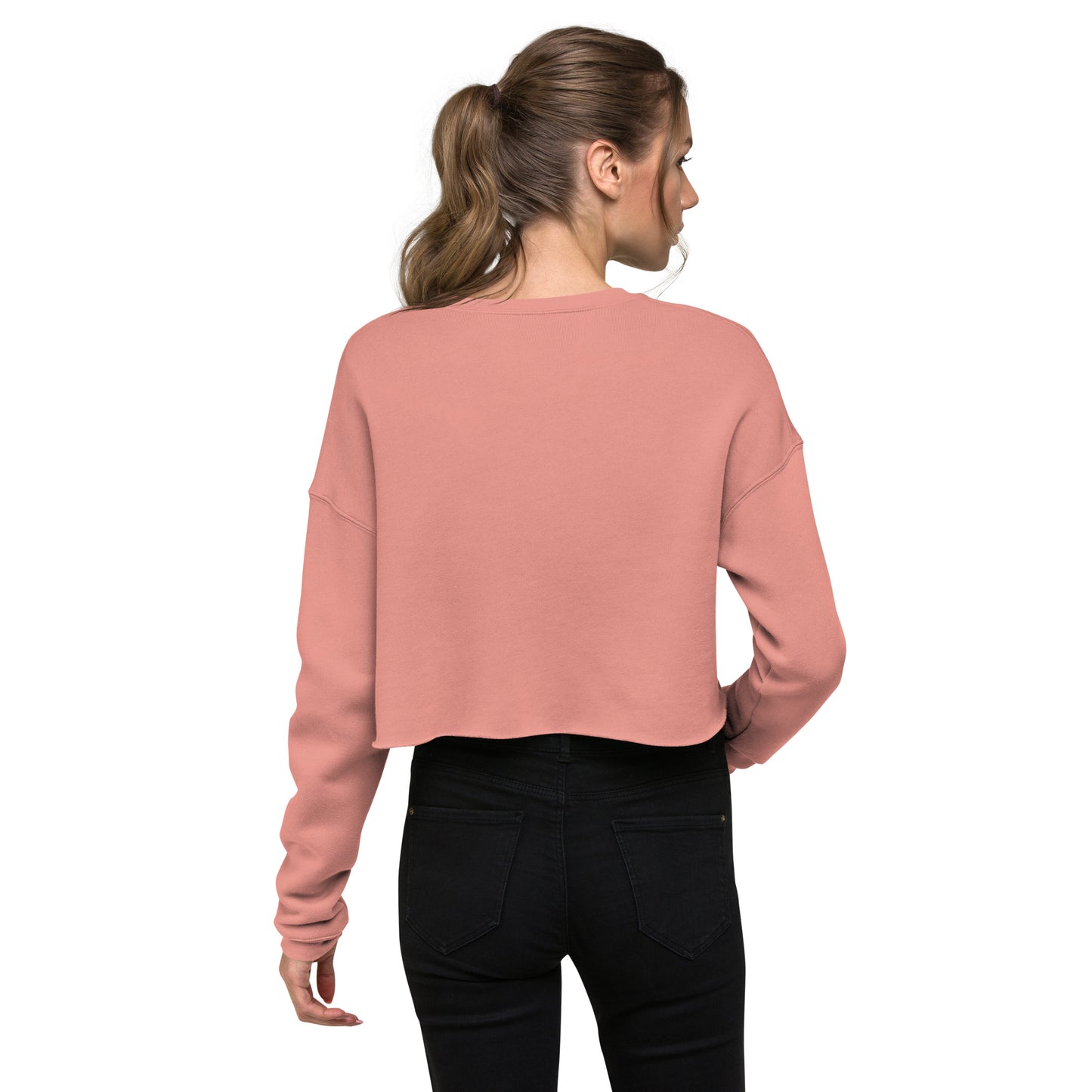 Estevez Embroidery Logo Crop Sweatshirt
