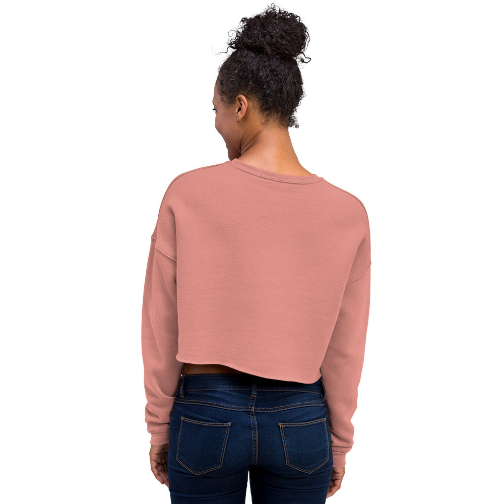 Estevez Embroidery Logo Crop Sweatshirt