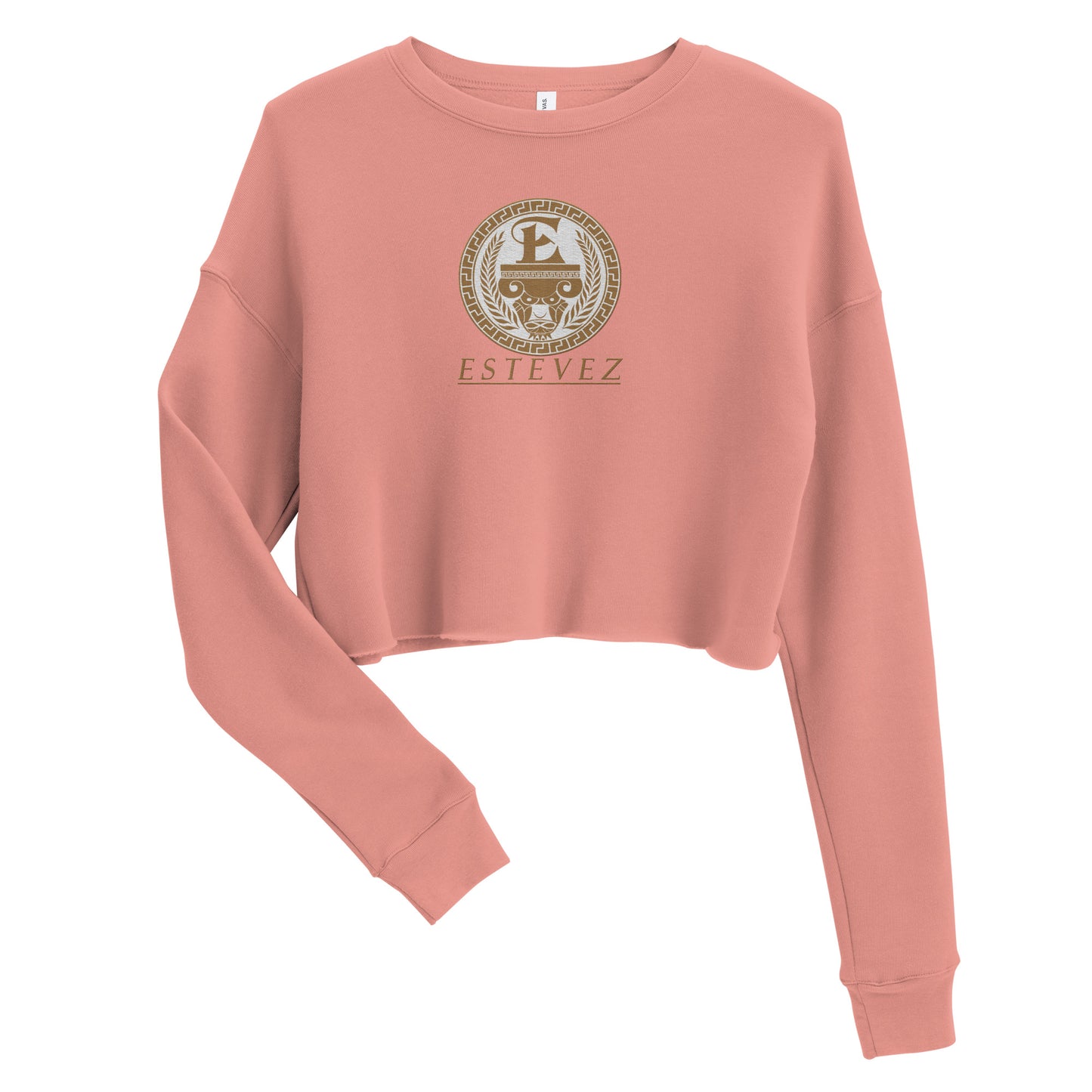 Estevez Embroidery Logo Crop Sweatshirt