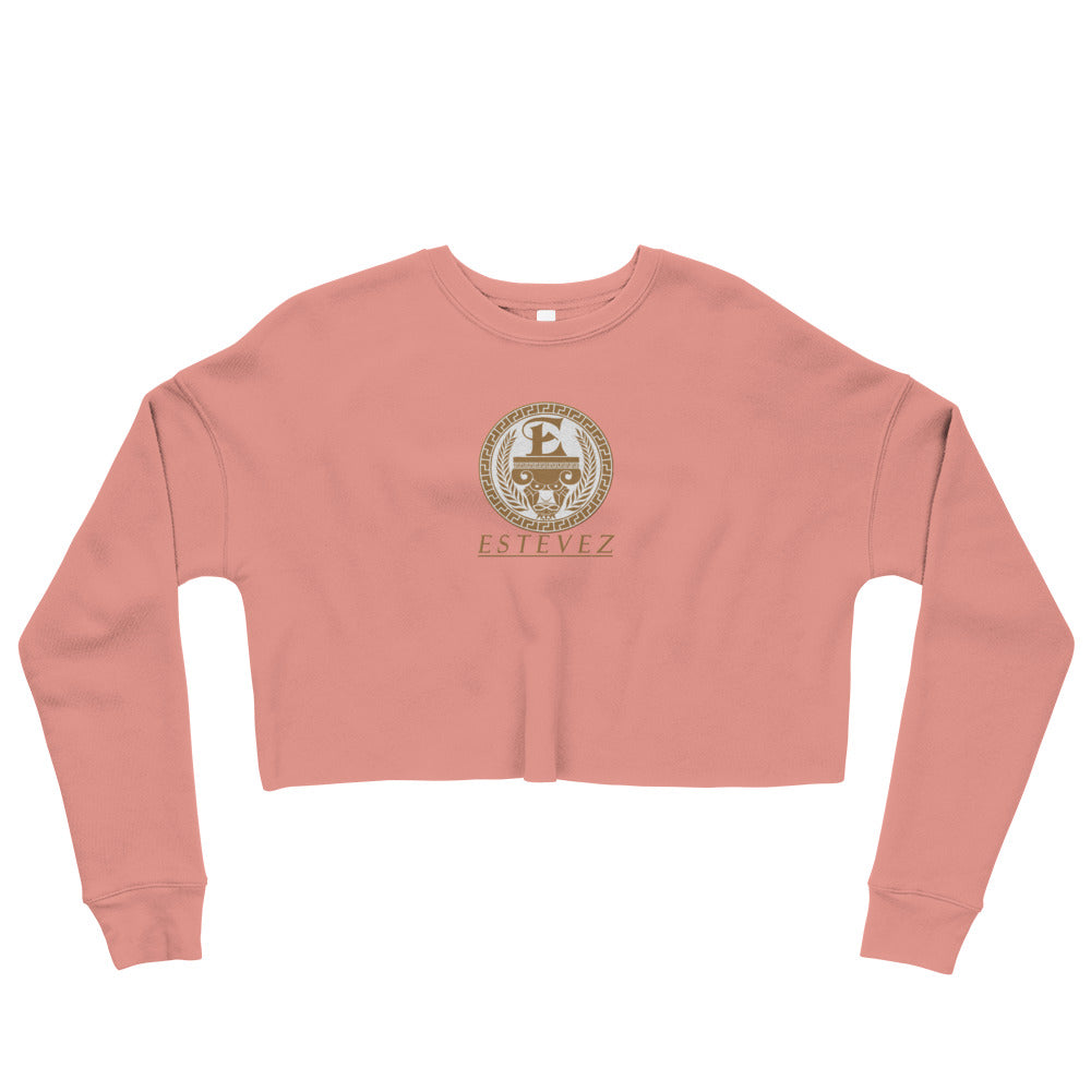 Estevez Embroidery Logo Crop Sweatshirt