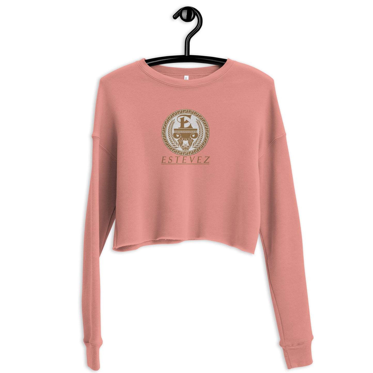 Estevez Embroidery Logo Crop Sweatshirt