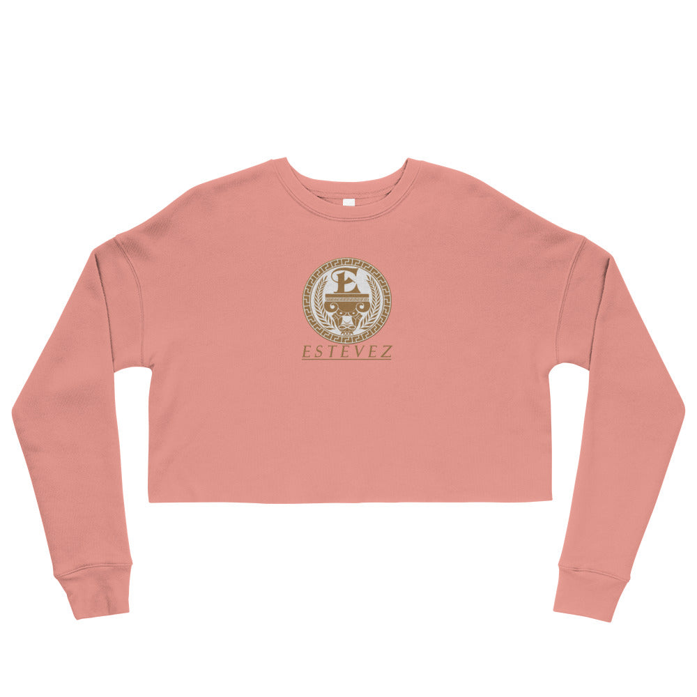Estevez Embroidery Logo Crop Sweatshirt