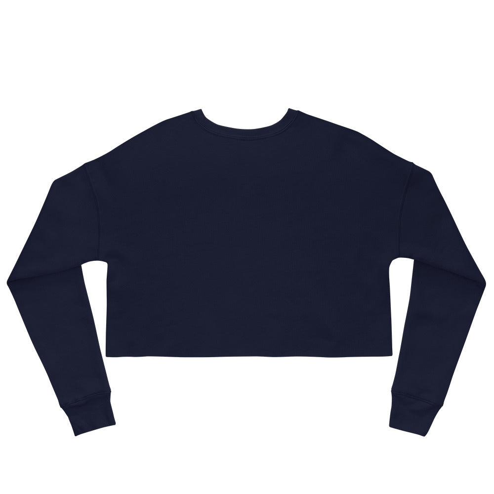 Sudadera corta con logo bordado de Estevez