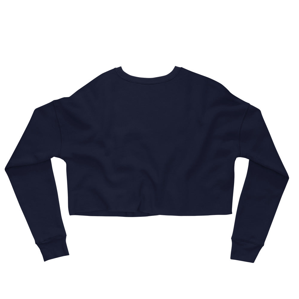 Sudadera corta con logo bordado de Estevez