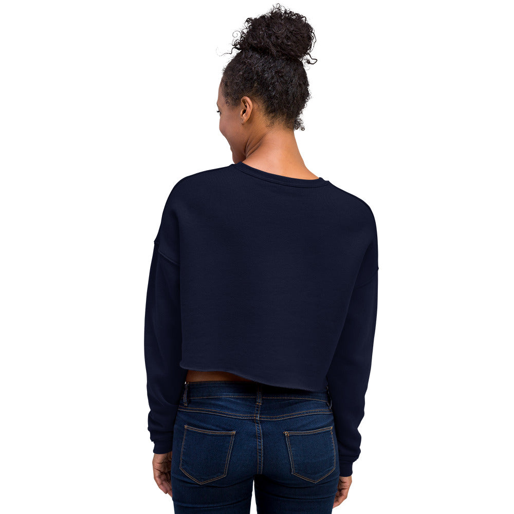 Sudadera corta con logo bordado de Estevez